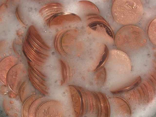 Как очистить медную монету в домашних условиях?
