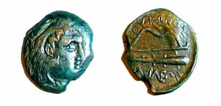 Монеты с изображением Левкона