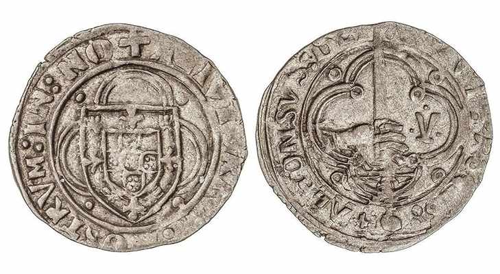 Монета Реал Бранко (Португалия)