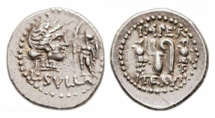 Денарии 84-83 года до н.э