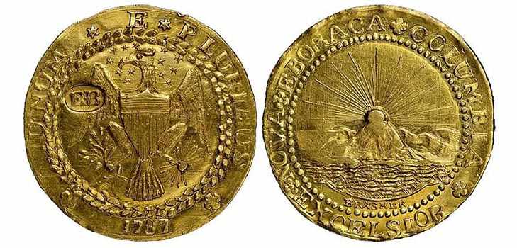 Монета Дублон Брашера, США