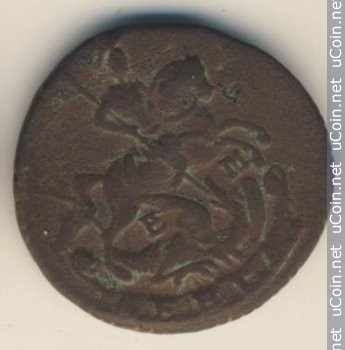Монета &gt, 1 деньга, 1764-1796 - Россия - obverse