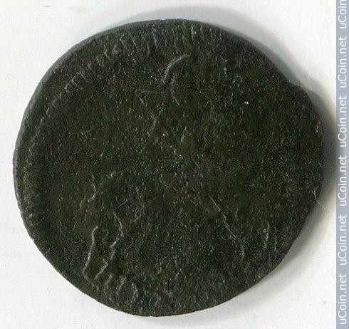Монета &gt, 1 полушка, 1757-1759 - Россия - obverse