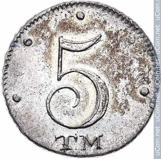Монета &gt, 5 копеек, 1787 - Россия - reverse