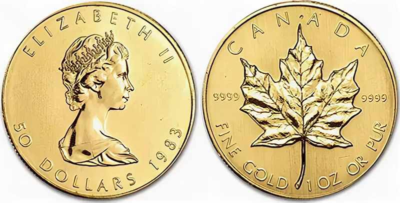 монета Канады