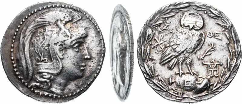 монета Афин